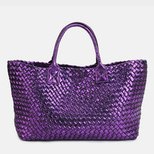 Load image into Gallery viewer, hand-woven women's bag spring summer new European and American tide single shoulder vegetable basket women casual bag