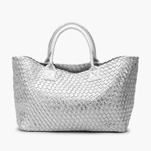 Load image into Gallery viewer, hand-woven women's bag spring summer new European and American tide single shoulder vegetable basket women casual bag