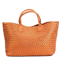 Load image into Gallery viewer, hand-woven women's bag spring summer new European and American tide single shoulder vegetable basket women casual bag