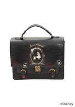 Load image into Gallery viewer, Vintage Schoolbag pu Leather Handbags women back pack ladies hand bag Alice in Wonderland bagpack shoulder bag sac a dos Mochila