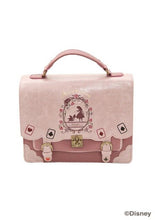 Load image into Gallery viewer, Vintage Schoolbag pu Leather Handbags women back pack ladies hand bag Alice in Wonderland bagpack shoulder bag sac a dos Mochila