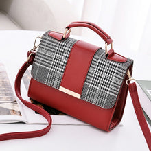 Load image into Gallery viewer, Women Fashion PU Leather Shoulder Small Flap Crossbody Handbags Top Handle Messenger Bags High Quality Luxury Ladies Hand Bag