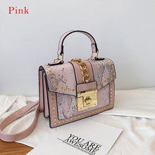 Load image into Gallery viewer, Women Fashion PU Leather Shoulder Small Flap Crossbody Handbags Top Handle Messenger Bags High Quality Luxury Ladies Hand Bag