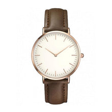 Load image into Gallery viewer, Bracelet Wrist Bangle To Schedule Analog Watch Easy Synthetic Quartz Leather Round Women Read