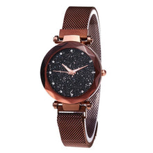 Load image into Gallery viewer, New Women Fashion Alloy Band Round Easy To Read Analog Quartz Wrist Complete